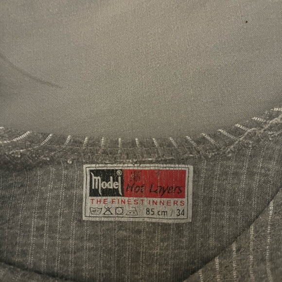 ModelCo Gray Ribbed Scoop-Neck Sweater - Picture 2 of 5